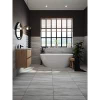 Verona Sahara Grey Matt Glazed Porcelain Wall & Floor Tile 300 x 600 x 9mm 1.25m2