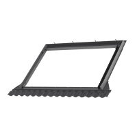 VELUX EDWS FFKF08 2000 Tile Flashing 3-in-1 including BDX and BFX Collars