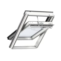 VELUX GGL Solar INTEGRA Centre Pivot Roof Window White Painted