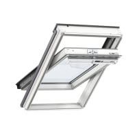 VELUX GGU Centre Pivot Roof Window White Maintenance-Free 94 x 118cm