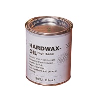 Hardwood Wax Oil for Unfinished Wood Worktops 0.75L