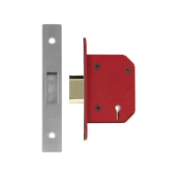 Union StrongBOLT 2100 BS 5 Lever Deadlock 81mm D Chrome