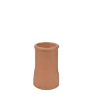 Hepworth Terracotta roll top chimney pot buff height 450mm