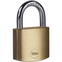 Yale Y110B Brass Padlock 40mm