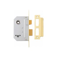 Yale Bathroom Sash Lock 63mm L Polished Brass