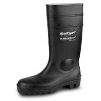 Dunlop Beeswift Aston Full Safety Wellingtons Black