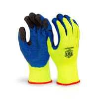 Latex Thermo-Star Gloves Saturn Yellow Size 9