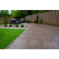 Marshalls Arrento Porcelain Paving 600 x 600 x 20mm 11.52m² Bronze