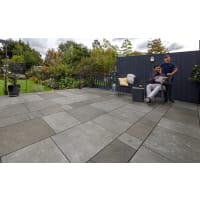 Marshalls Sylvern Limestone Paving 845 x 560 x 22mm Grey