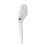 Locking Tilt & Turn Handle White/White Button 40mm Spindle