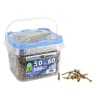 Optimaxx Extreme Performance Wood Screw Maxxtub 5.0 x 60mm Tub of 500