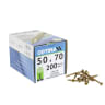 Optimaxx Extreme Performance Wood Screw 5.0 x 70mm Box of 200