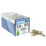 Optimaxx Extreme Performance Wood Screw 5.0 x 80mm Box of 200