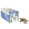Optimaxx Extreme Performance Wood Screw 5.0 x 90mm Box of 200