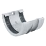 Osma 0T005G Roundline Gutter Jointing Bracket 112mm (Dia) Grey