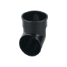 Osma RoundLine Shoe Pipe 68mm Black