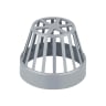 Wavin OsmaSoil Balloon Grating 110mm Grey