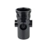 Wavin OsmaSoil Ring Seal System Bossed Pipe 110mm Black