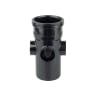 Wavin OsmaSoil Ring Seal System Bossed Pipe 110mm Black