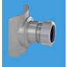 McAlpine Mechanical Soil Pipe Boss Connector Grey