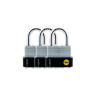 Yale Outdoor Padlock Laminated Steel 40mm Silver