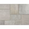 Marshalls Indian Sandstone Circle Kit Calibrated 6.3m² Grey Multi
