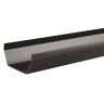 Osma SquareLine Gutter 2m x 100mm Black