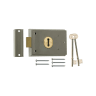 ERA Surface Mounted Rim Deadlock 102 x 76 x 21mm Grey