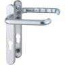 Hoppe Paris F1 Euro Door Lever Handle 173 x 30 x 220mm Aluminium