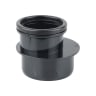 Wavin OsmaSoil Single Socket Reducer 110 x 82mm Black