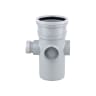 OsmaSoil Single Socket Bossed Pipes 110mm Dia Grey