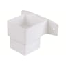 Osma SquareLine Pipe Connector and Bracket-Stand Off 61mm Dia White