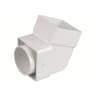 Osma SquareLine Offset Bend-Socket 67.50 degrees 61mm Dia White