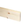 PEFC Std Redwood Bullnosed Skirting 19 x 100mm (act size 14.5 x 96mm)