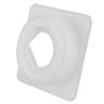 Masefield Universal Top Hat Washer 19mm White