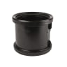 Wavin OsmaSoil PVC Pipe Coupler Black 110mm