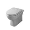 Essential Lily Back to Wall Pan 360mm W White
