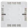 BG Electrical 1 Gang Surface Pattress Box 32mm White