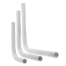 Masefield Low Level and Extended Flushbend 457 x 457mm White