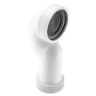 McAlpine 90° Space Saving Adjustable Length Rigid WC Pan Connector