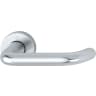 Fairways Return to Door Lever 19mm Satin Anodised Aluminium