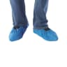 BLUE PVC OVERSHOE ELASTIC PER PAIR