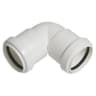 Polypipe Waste Push Fit 90° Knuckle Bend 40mm White