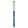 Rawlplug FF1 Nylon Frame Fixing Countersunk 9.80 x 240mm Blue