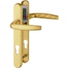 Hoppe Atlanta Door Handle Set Anodised Gold