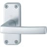 Hoppe Duranorm Dubayy Door Latch Handle 112mm Satin Anodised Aluminium