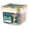 TIMCO Classic C2 Screw 50 x 4mm (L x Diameter) Box of 800