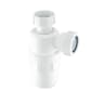 McAlpine Standard Bottle Trap 75mm Seal White