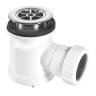 McAlpine Water Seal Universal Outlet Shower Trap 70mm x 38mm White