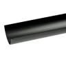 Polypipe Half Round Gutter 4m Black